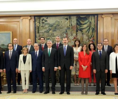 Audiencia a la Junta de gobierno de la Federación de Asociaciones de Cuerpos Superiores de la Administración Civil del Estado Fedeca Casa Real