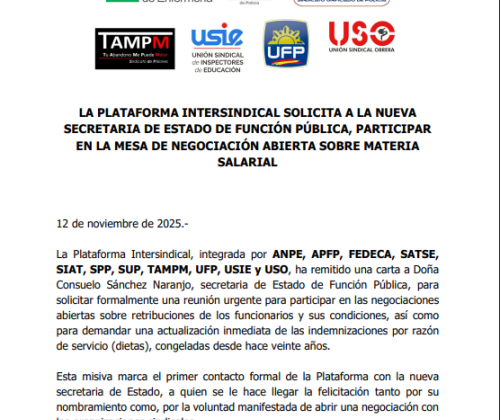 Plataforma intersindical